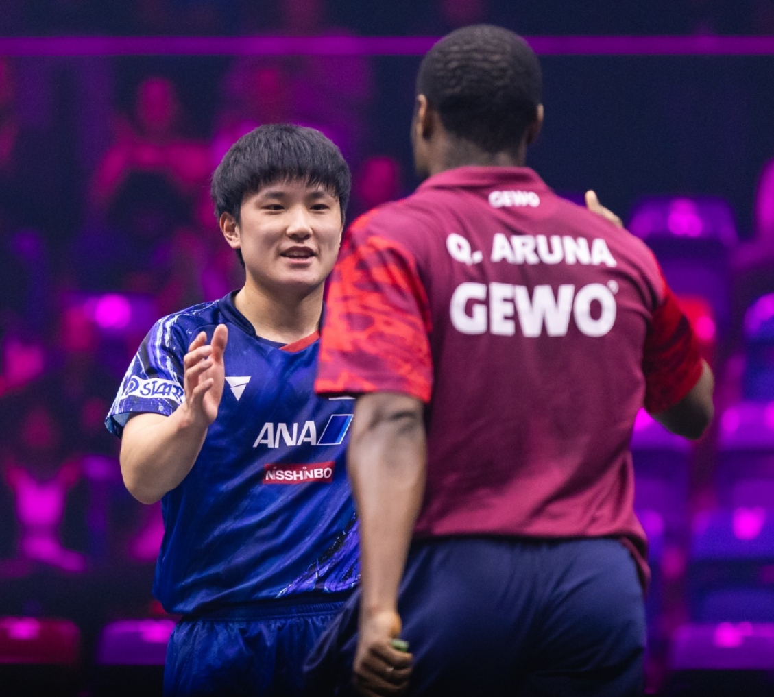 包含瑞典乒乓球队力克波兰乒乓球队，张本智和关键制胜的词条