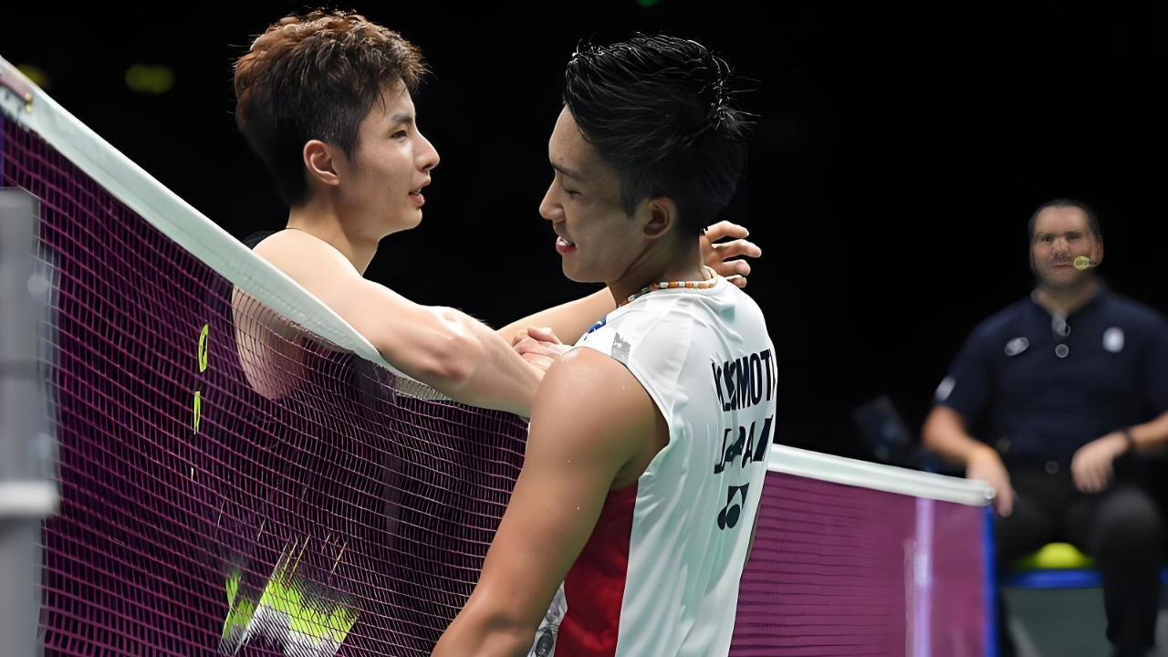 中国队完胜马来西亚队，桃田贤斗带队取胜